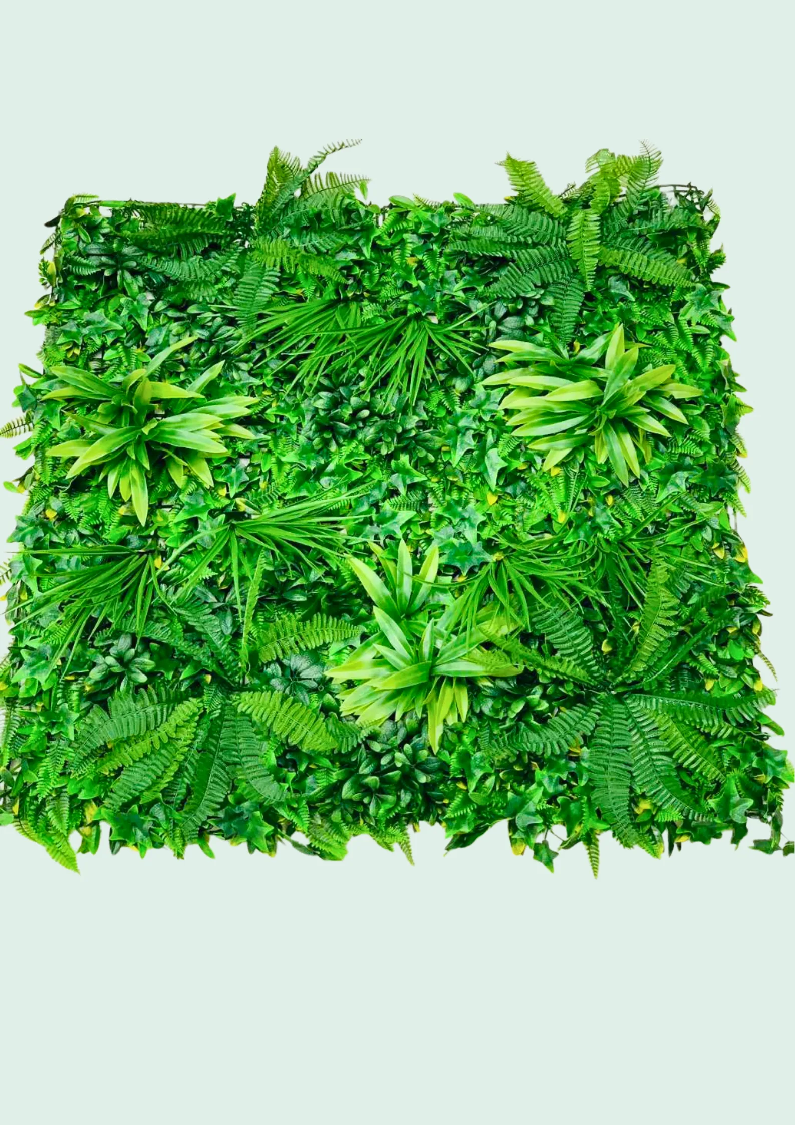 Green Wall Panel, Grass & Fern Mix