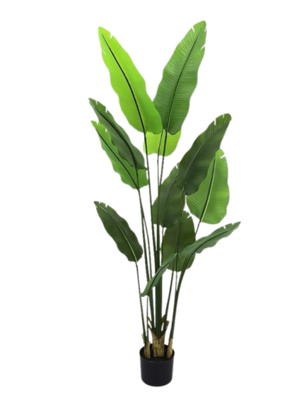 Faux Bird of Paradise Floor Plant