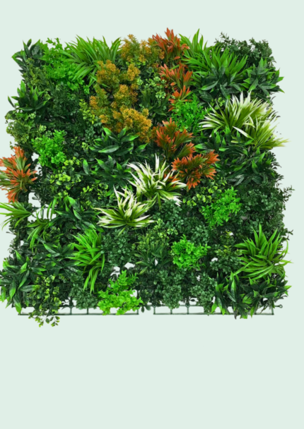 Mixed Meadow Green Wall Panel