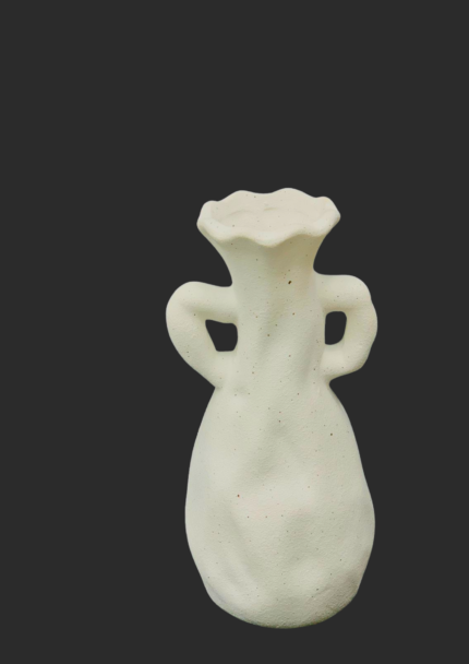 Tall Rustic Handle Vase