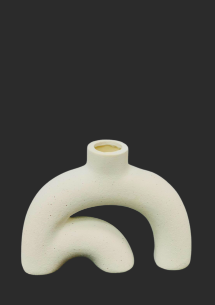 Abstract Arch Ceramic Vase