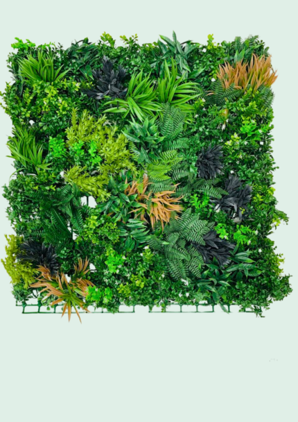 Mixed Fern & Floral Wall Panel