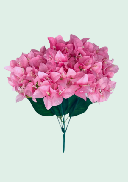 5-Head Faux Paper Flower Bouquet