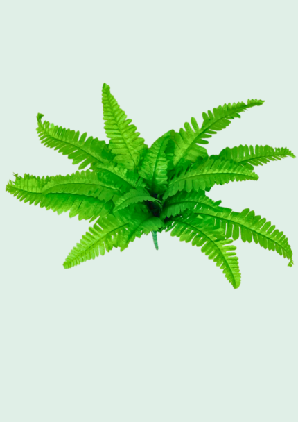 Fabric Fern Bush