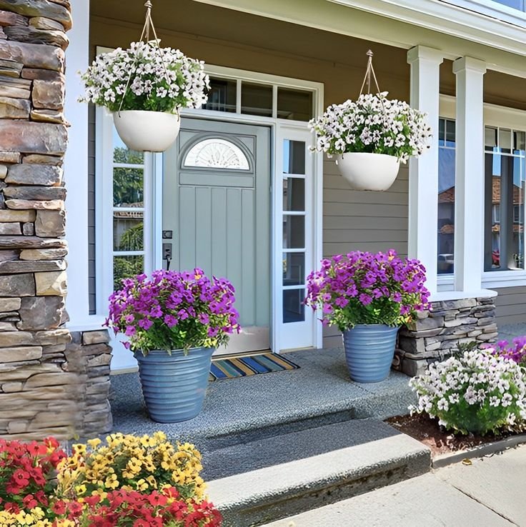 Artificial Flowering Garden Display