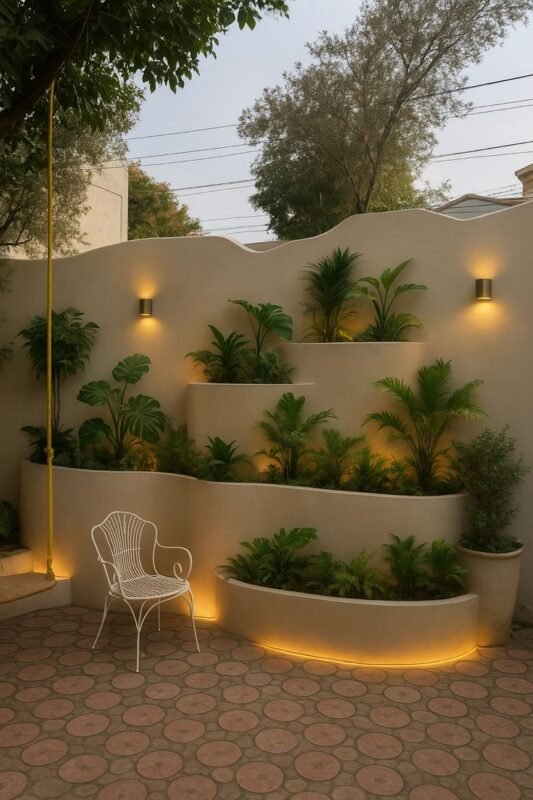 Artificial Tropical Garden for Indoor Spaces